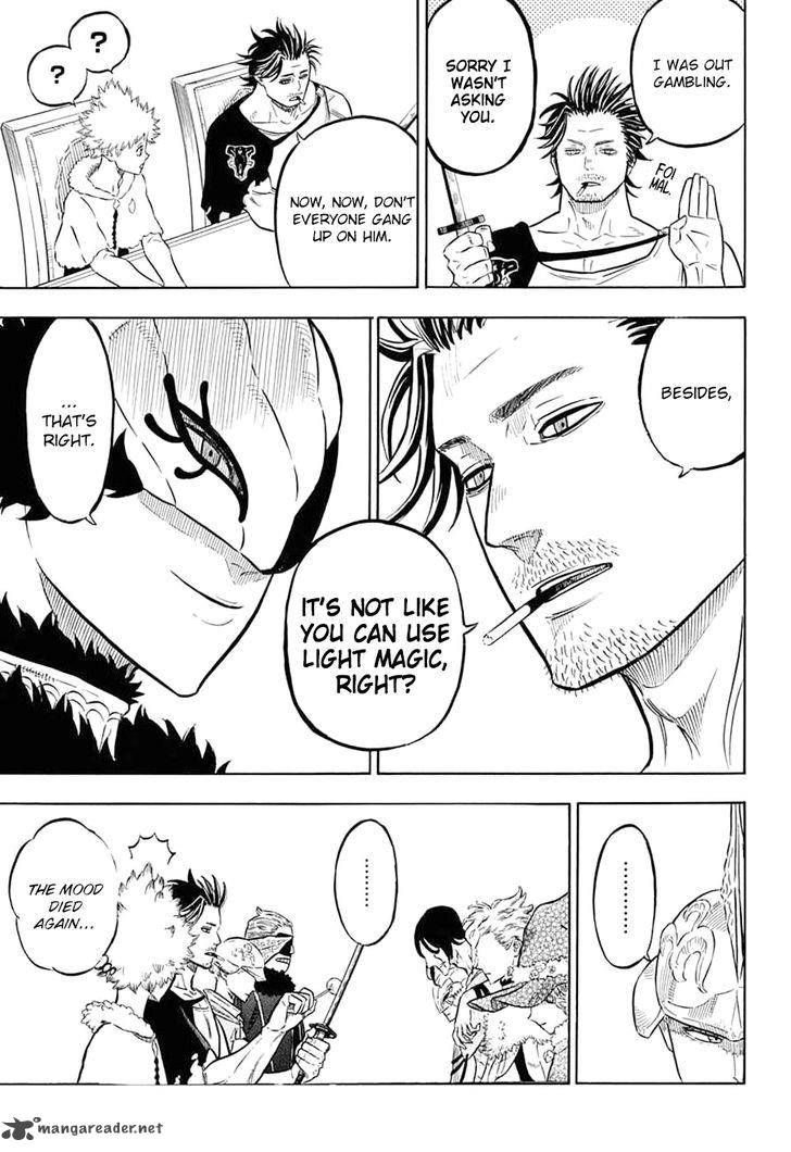 Black Clover Manga Chapter 54 page 11 - A Meeting of the Magic Knight Captains