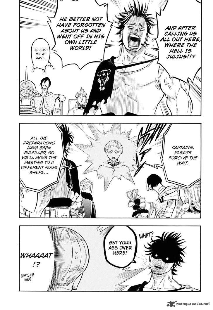 Black Clover Manga Chapter 54 page 13 - A Meeting of the Magic Knight Captains