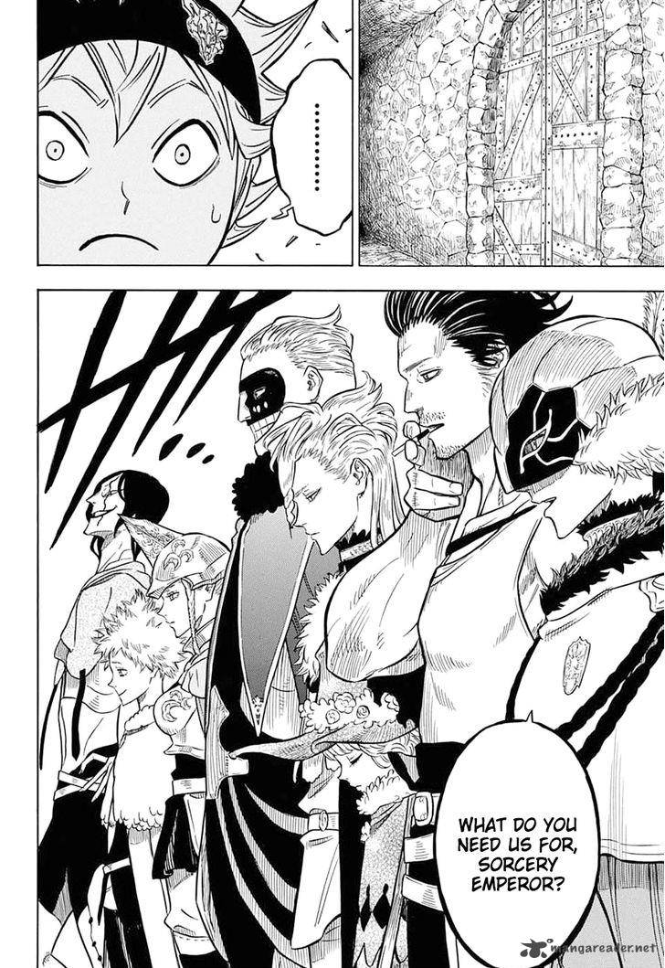 Black Clover Manga Chapter 54 page 14 - A Meeting of the Magic Knight Captains