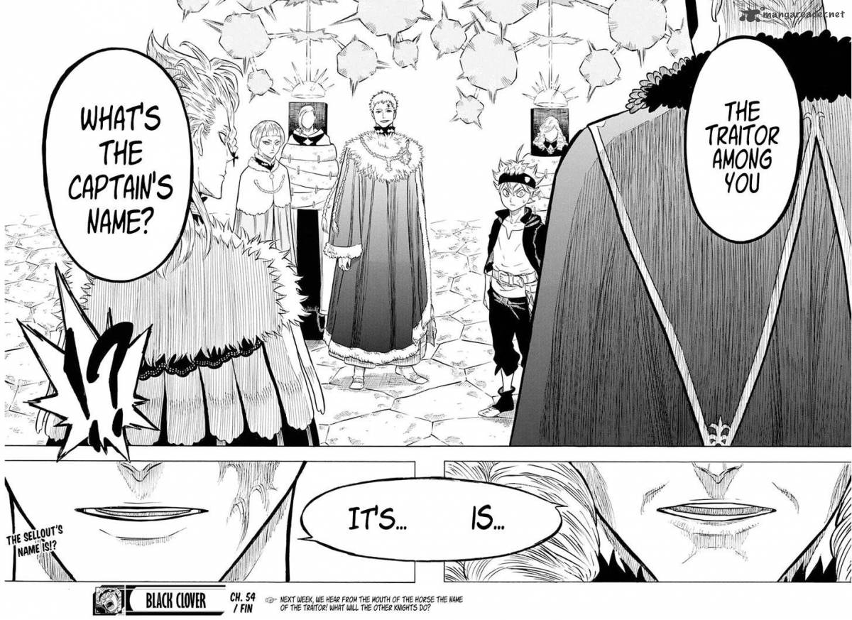 Black Clover Manga Chapter 54 page 16 - A Meeting of the Magic Knight Captains