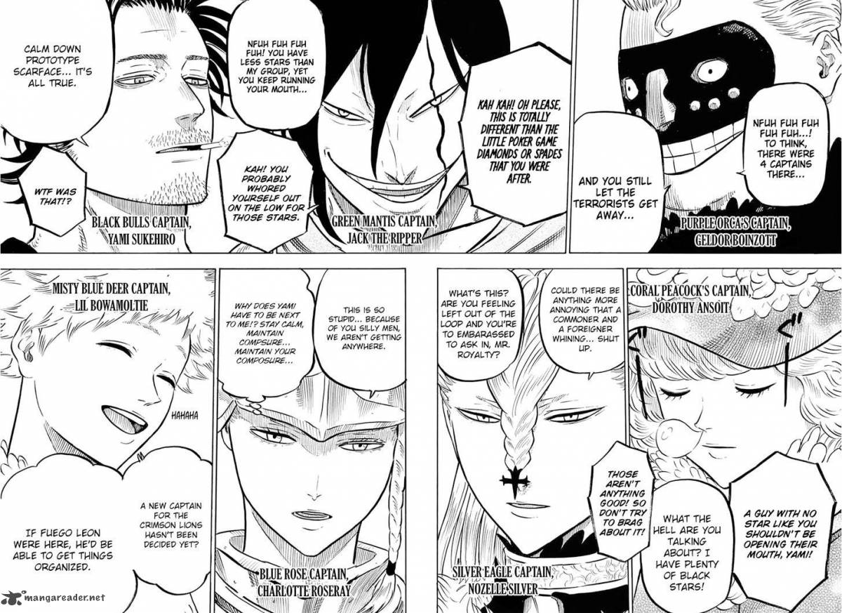 Black Clover Manga Chapter 54 page 7 - A Meeting of the Magic Knight Captains