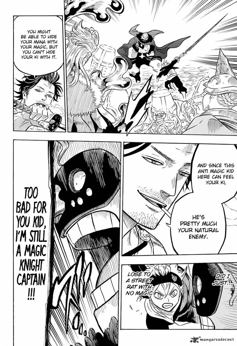 Black Clover Manga Chapter 55 page 9 - The Captains and the Peasant Boy