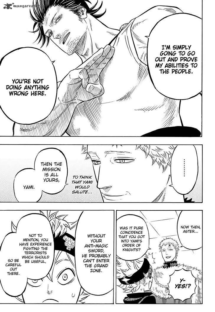 Black Clover Manga Chapter 56 page 13 - Three-Leaf Salute