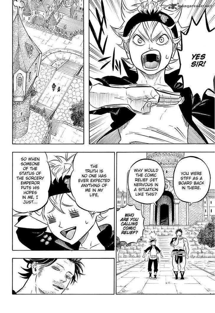 Black Clover Manga Chapter 56 page 14 - Three-Leaf Salute
