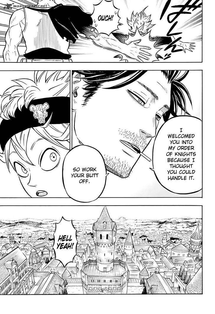 Black Clover Manga Chapter 56 page 15 - Three-Leaf Salute