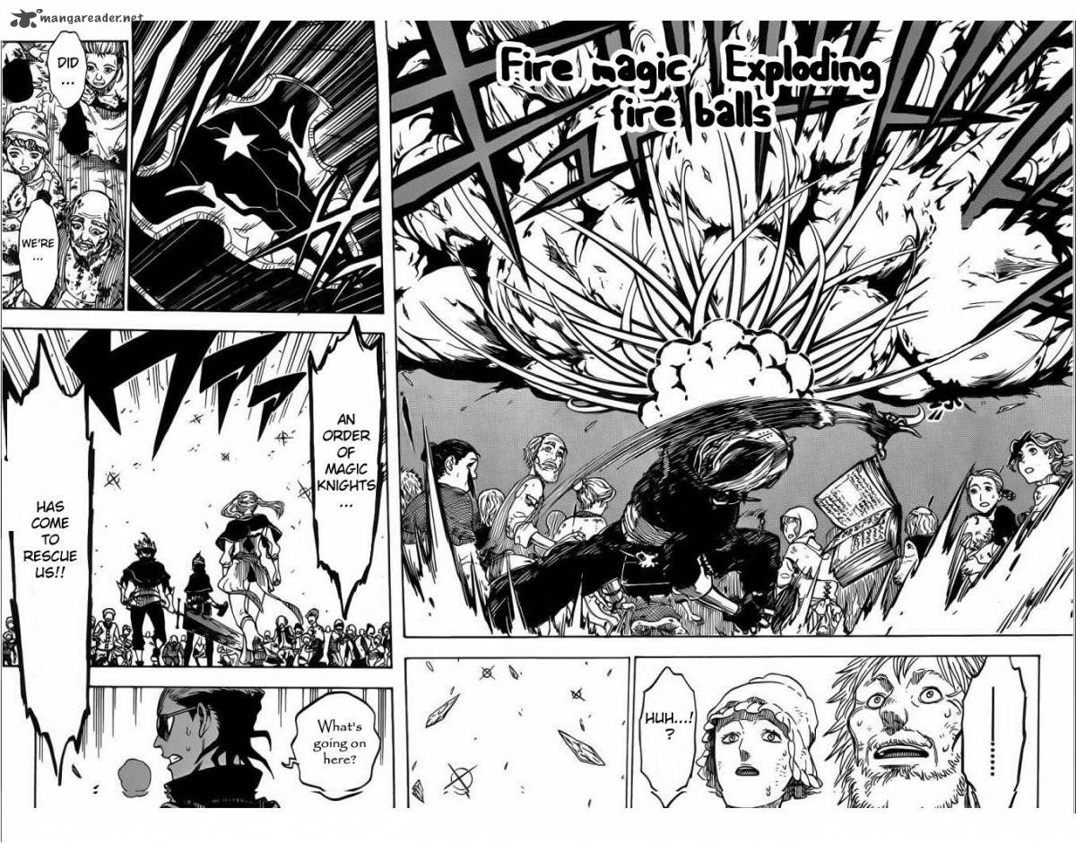 Black Clover Manga Chapter 6 page 14 - Go! Go! First Mission