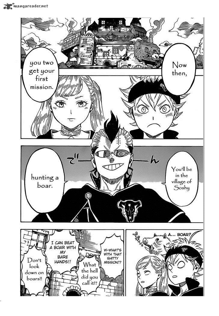 Black Clover Manga Chapter 6 page 4 - Go! Go! First Mission