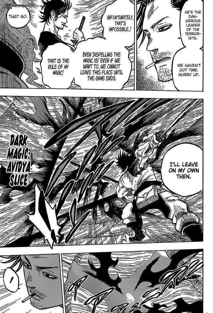 Black Clover Manga Chapter 63 page 11 - A Game with Lives on the Line