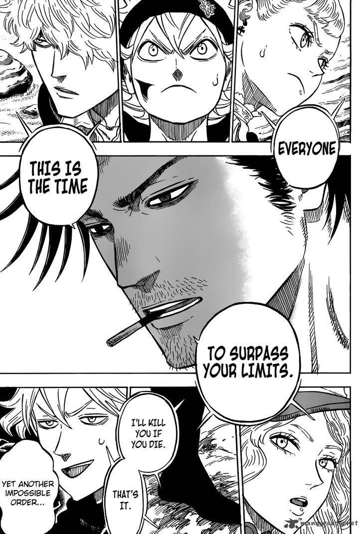 Black Clover Manga Chapter 63 page 15 - A Game with Lives on the Line