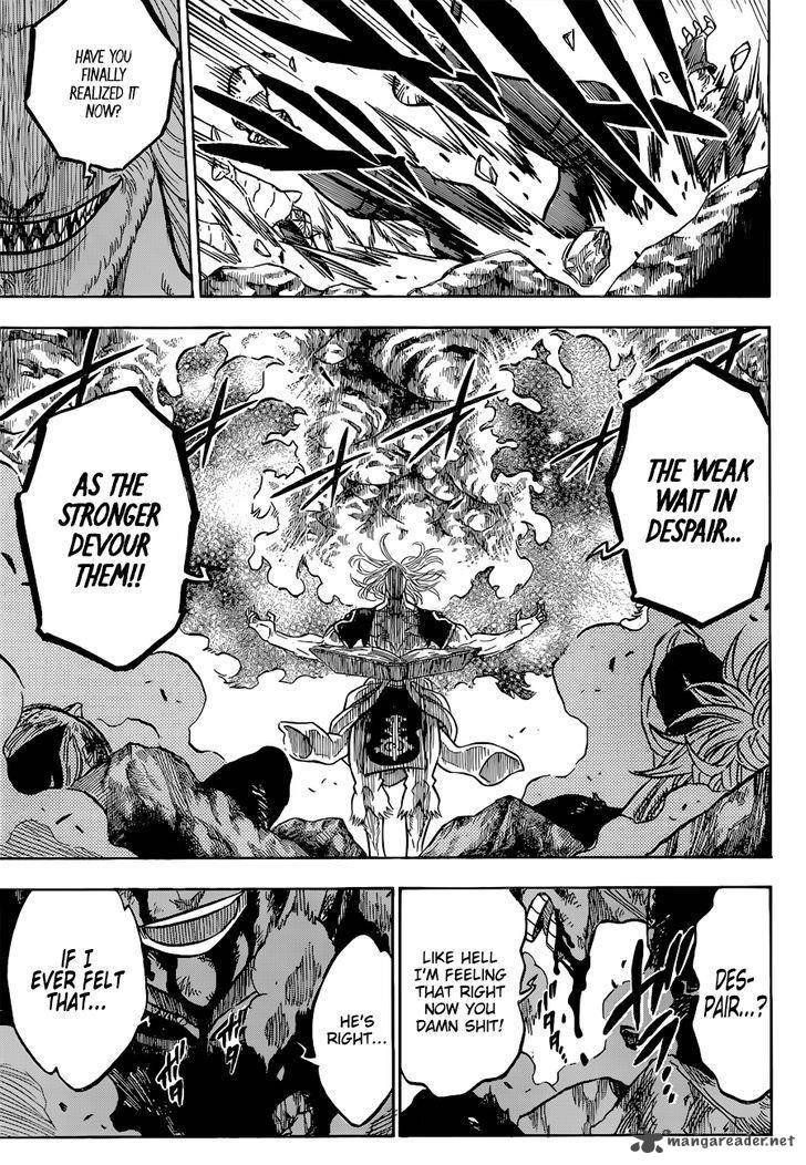 Black Clover Manga Chapter 64 page 11 - An Unfiltered Fireball and a Wild Lightning Bolt