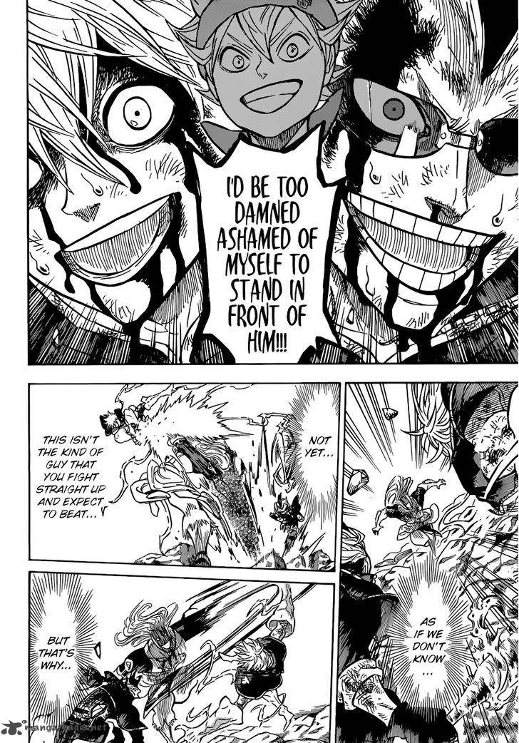 Black Clover Manga Chapter 64 page 12 - An Unfiltered Fireball and a Wild Lightning Bolt