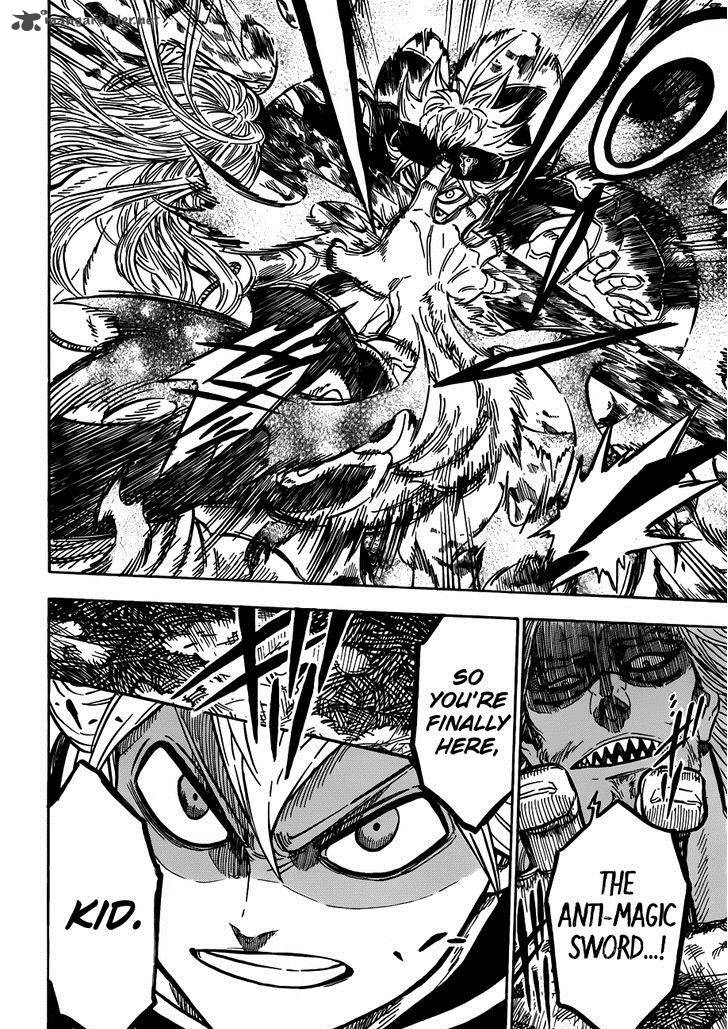 Black Clover Manga Chapter 64 page 17 - An Unfiltered Fireball and a Wild Lightning Bolt