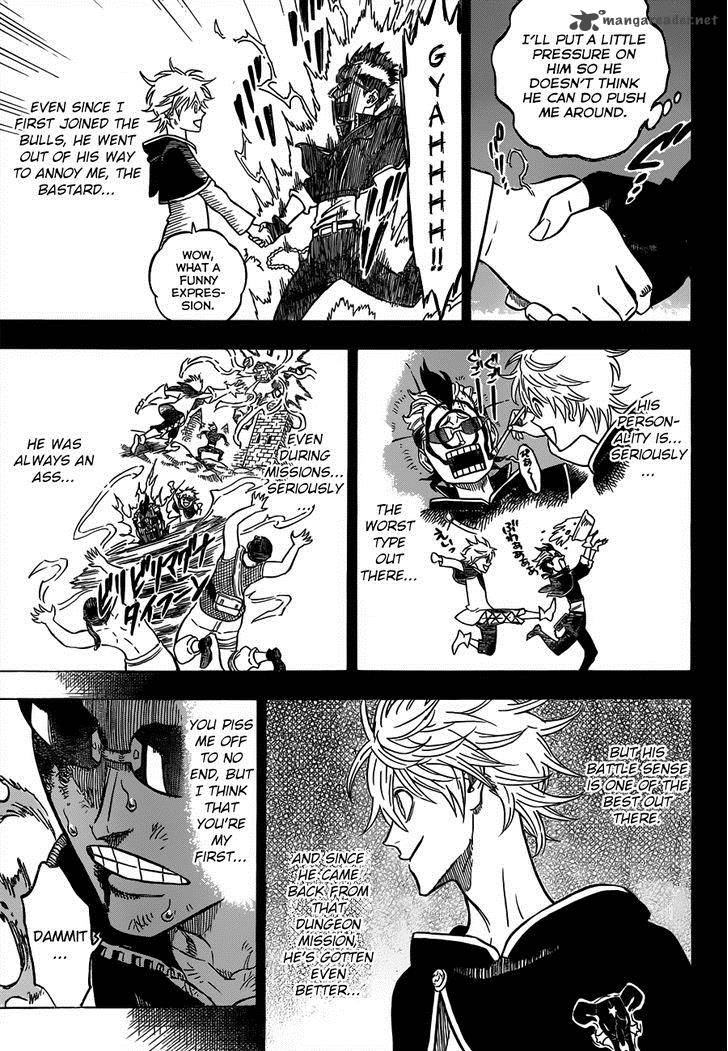 Black Clover Manga Chapter 64 page 5 - An Unfiltered Fireball and a Wild Lightning Bolt