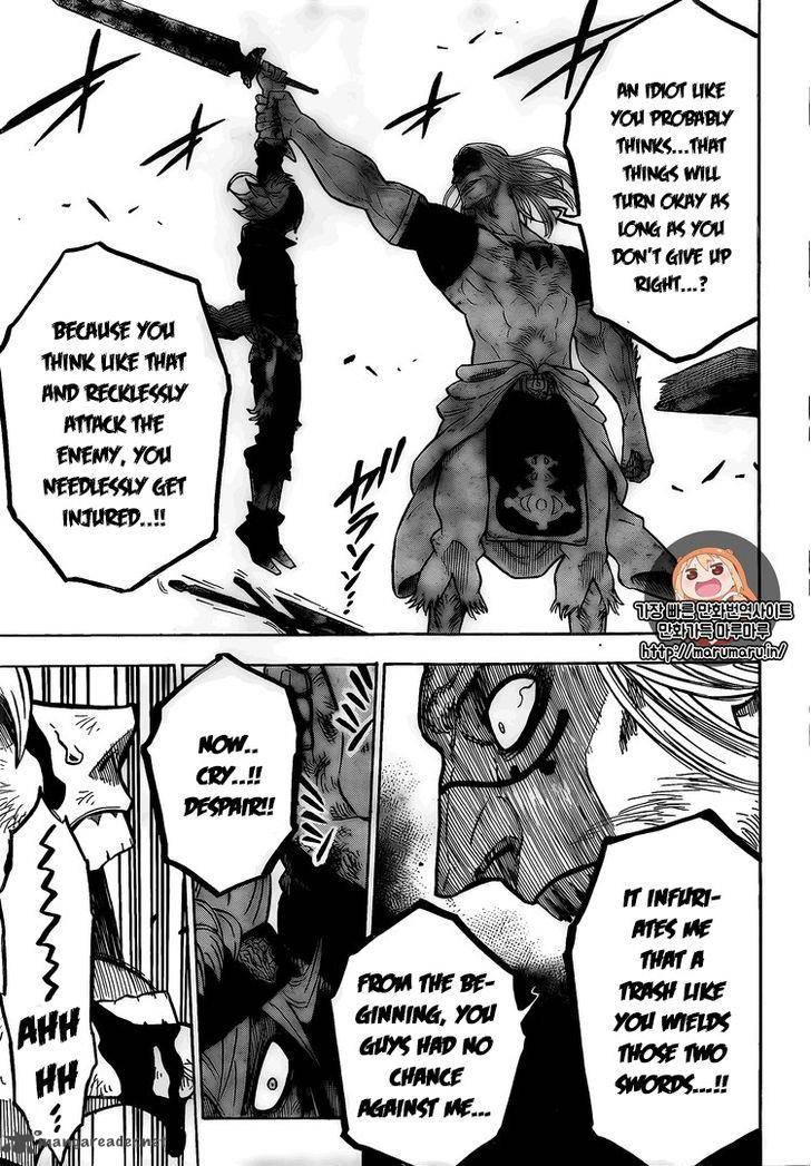 Black Clover Manga Chapter 65 page 16 - The Man That Doesn't Give Up