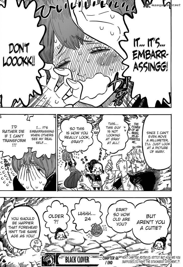 Black Clover Manga Chapter 66 page 18 - The True Form