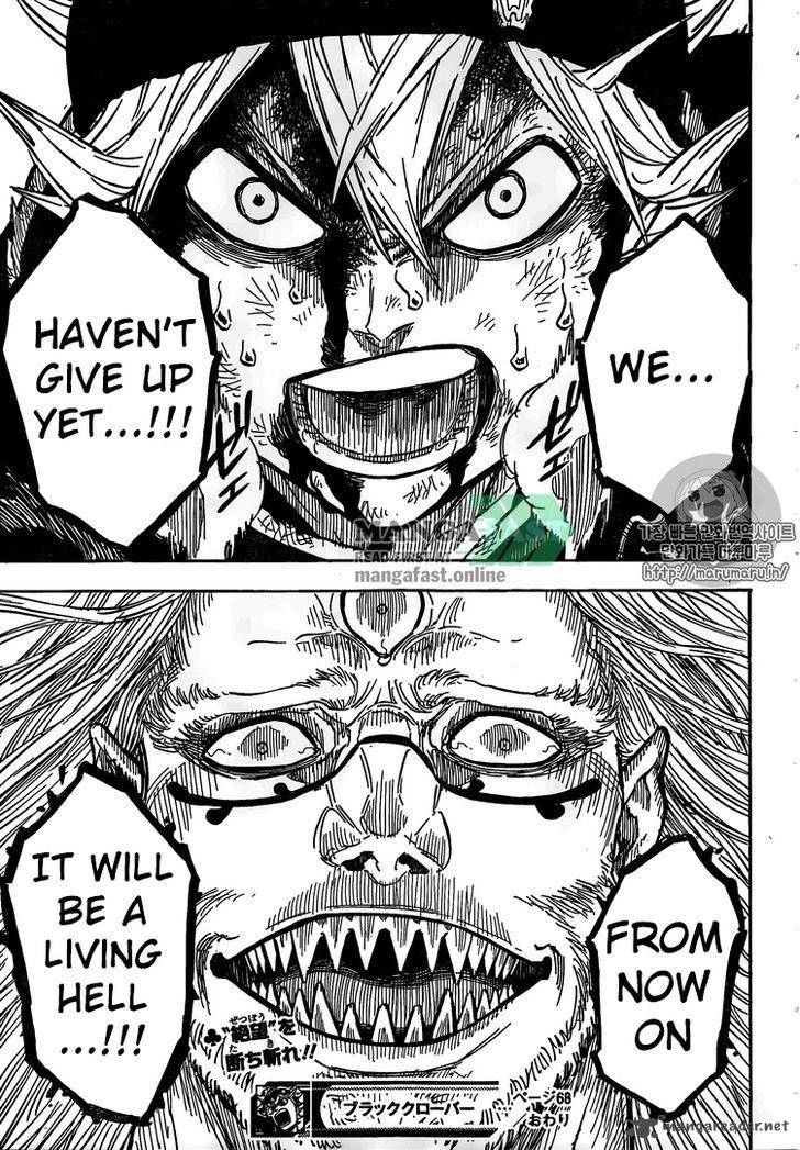 Black Clover Manga Chapter 68 page 17 - Awakening