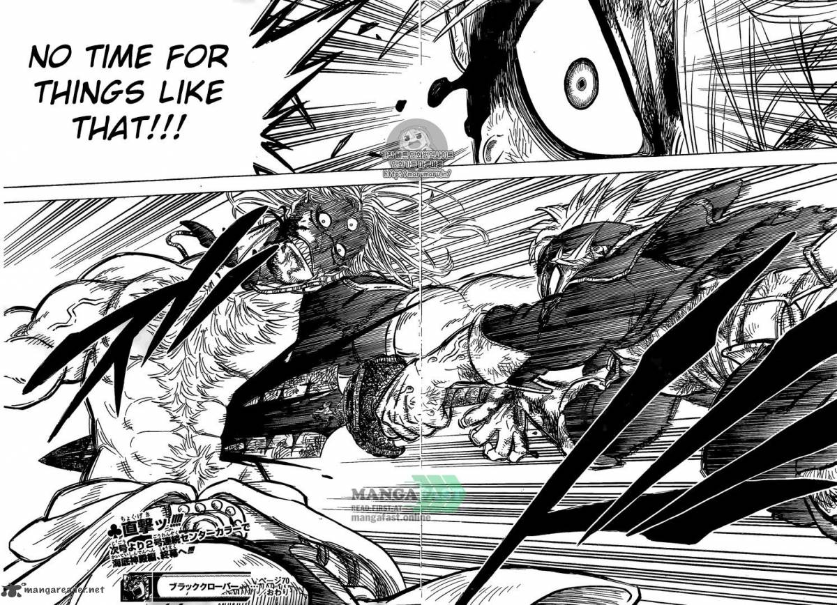 Black Clover Manga Chapter 70 page 18 - Despair vs. Hope