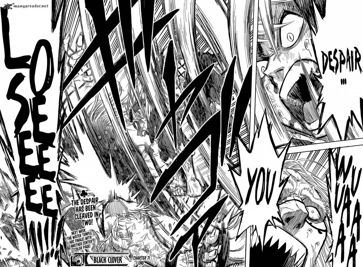 Black Clover Manga Chapter 71 page 18 - Open the Path of Destiny