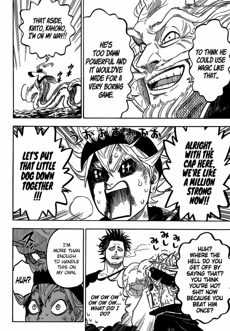 Black Clover Manga Chapter 72 page 14 - Beyond One's Limit