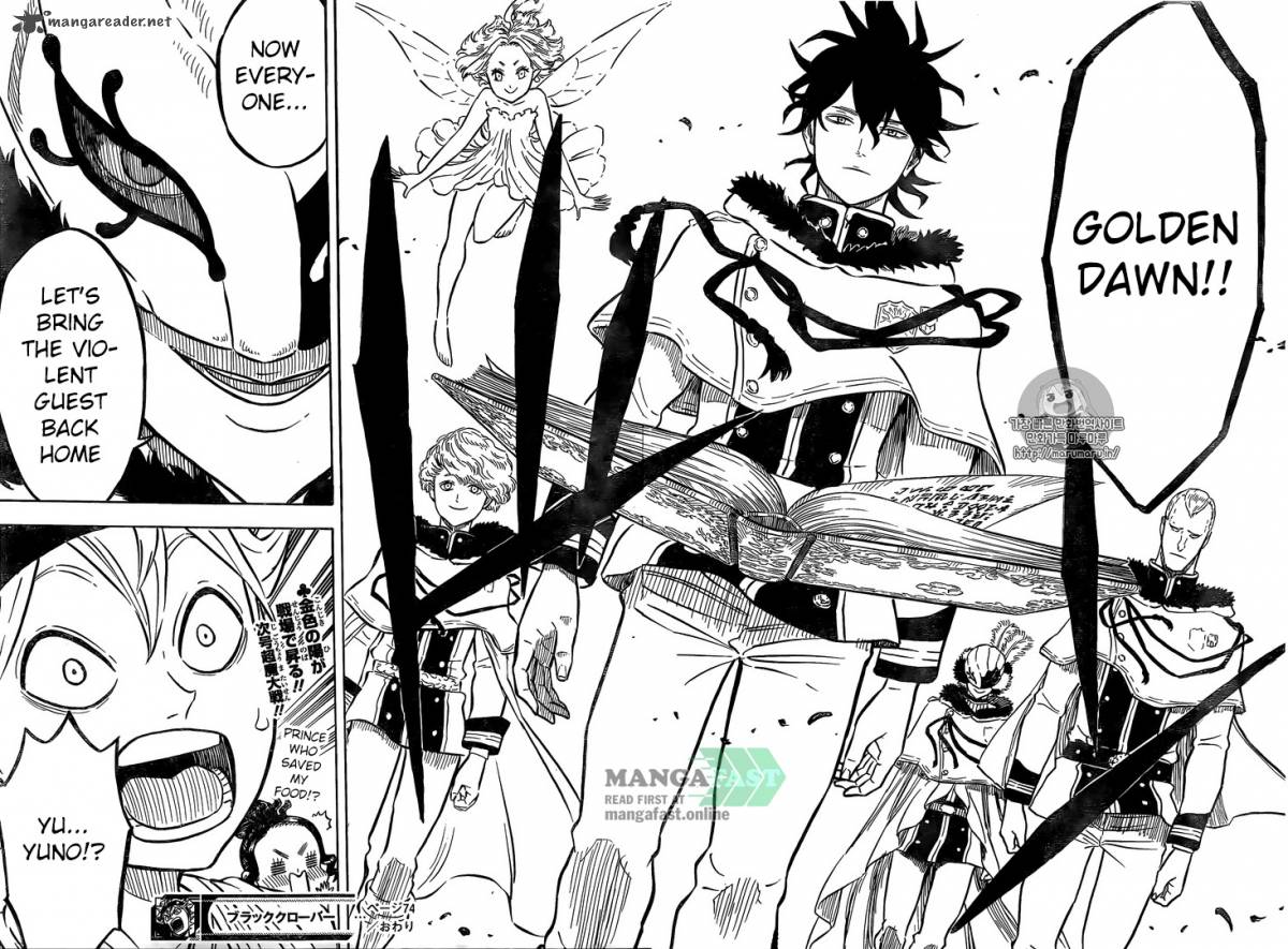 Black Clover Manga Chapter 74 page 15 - Proof of Being Correct