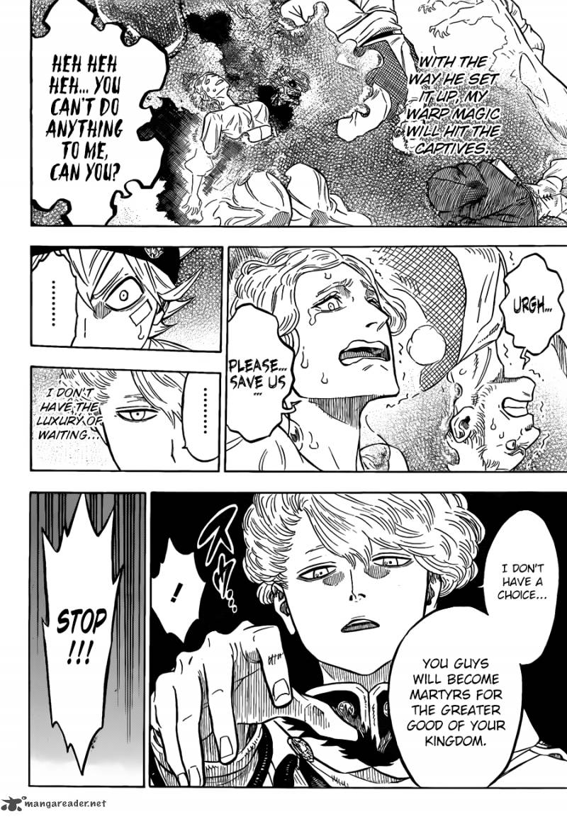 Black Clover Manga Chapter 78 page 10 - The Weak's Proclamation