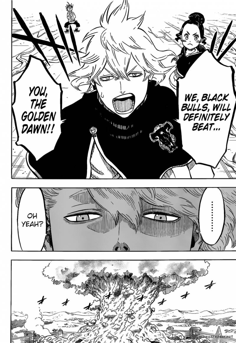 Black Clover Manga Chapter 78 page 17 - The Weak's Proclamation