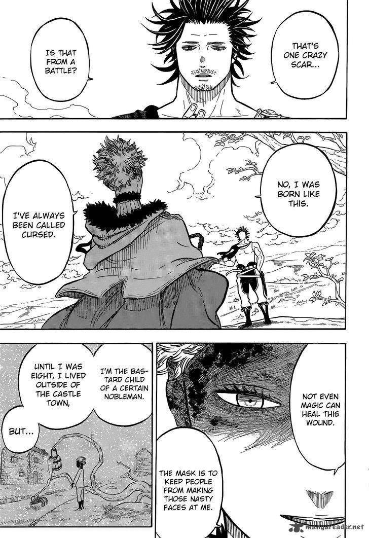 Black Clover Manga Chapter 79 page 5 - Behind the Mask