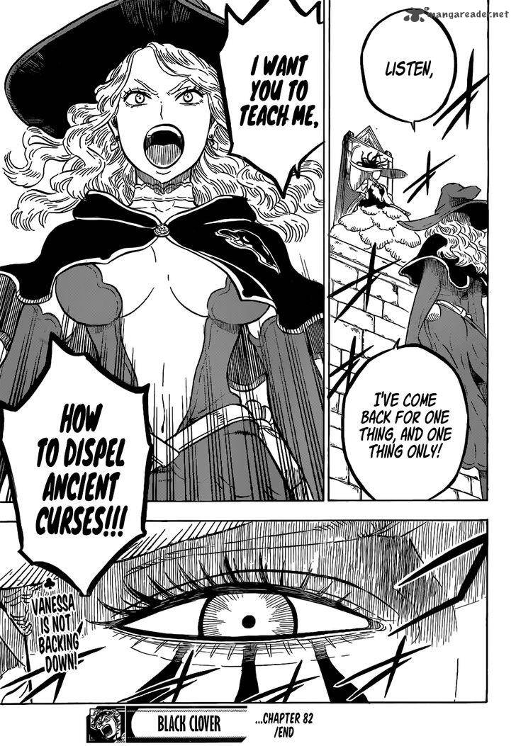 Black Clover Manga Chapter 82 page 16 - Witches' Forest