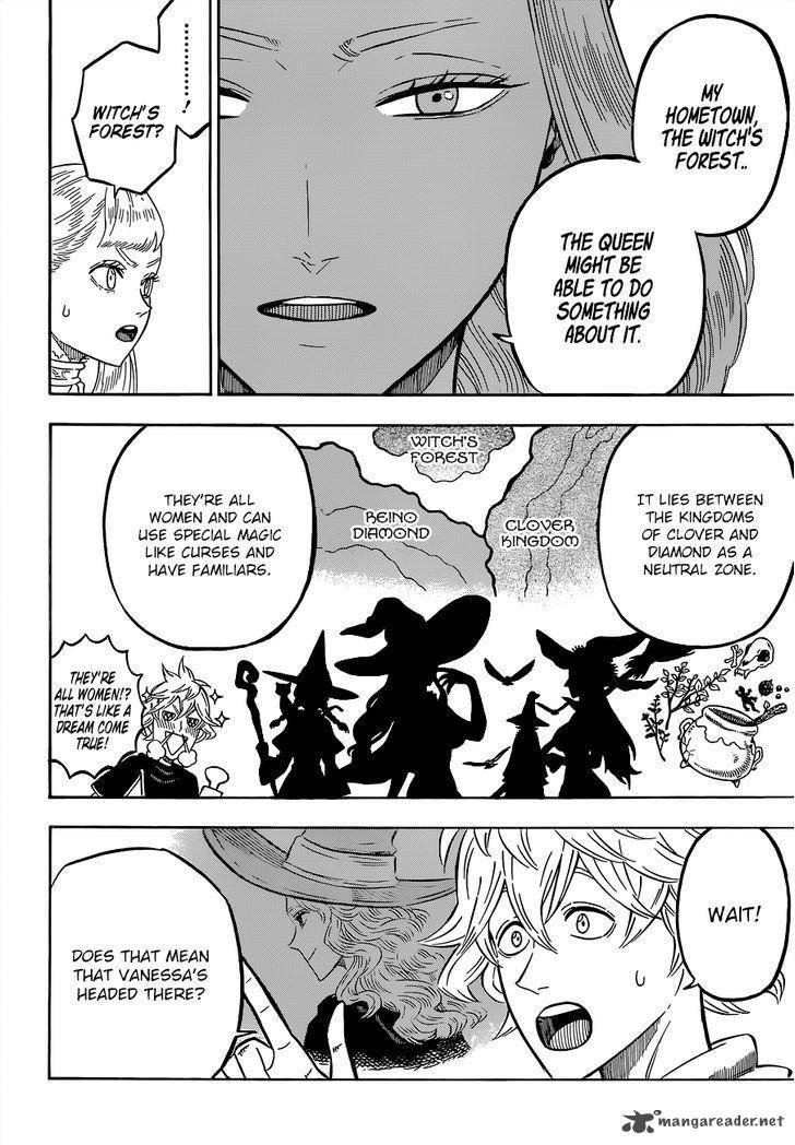 Black Clover Manga Chapter 82 page 6 - Witches' Forest