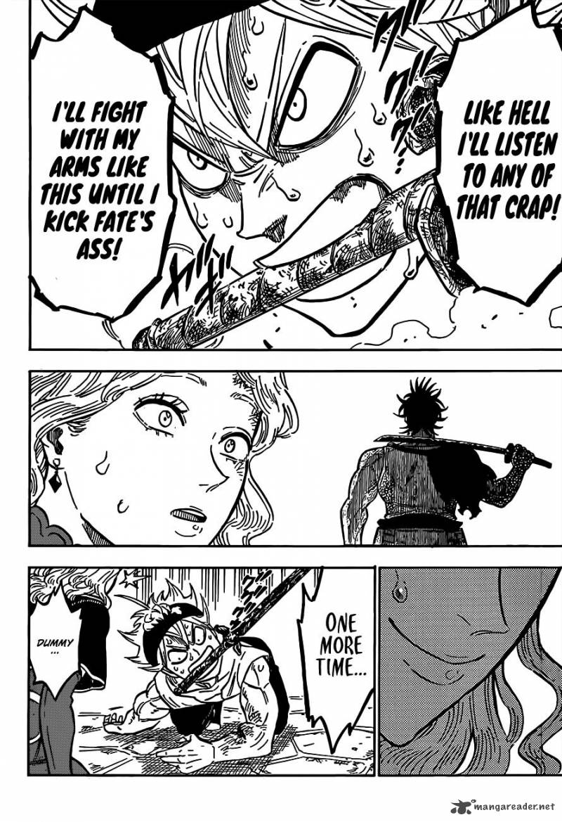 Black Clover Manga Chapter 84 page 14 - Decision at the Battlefield