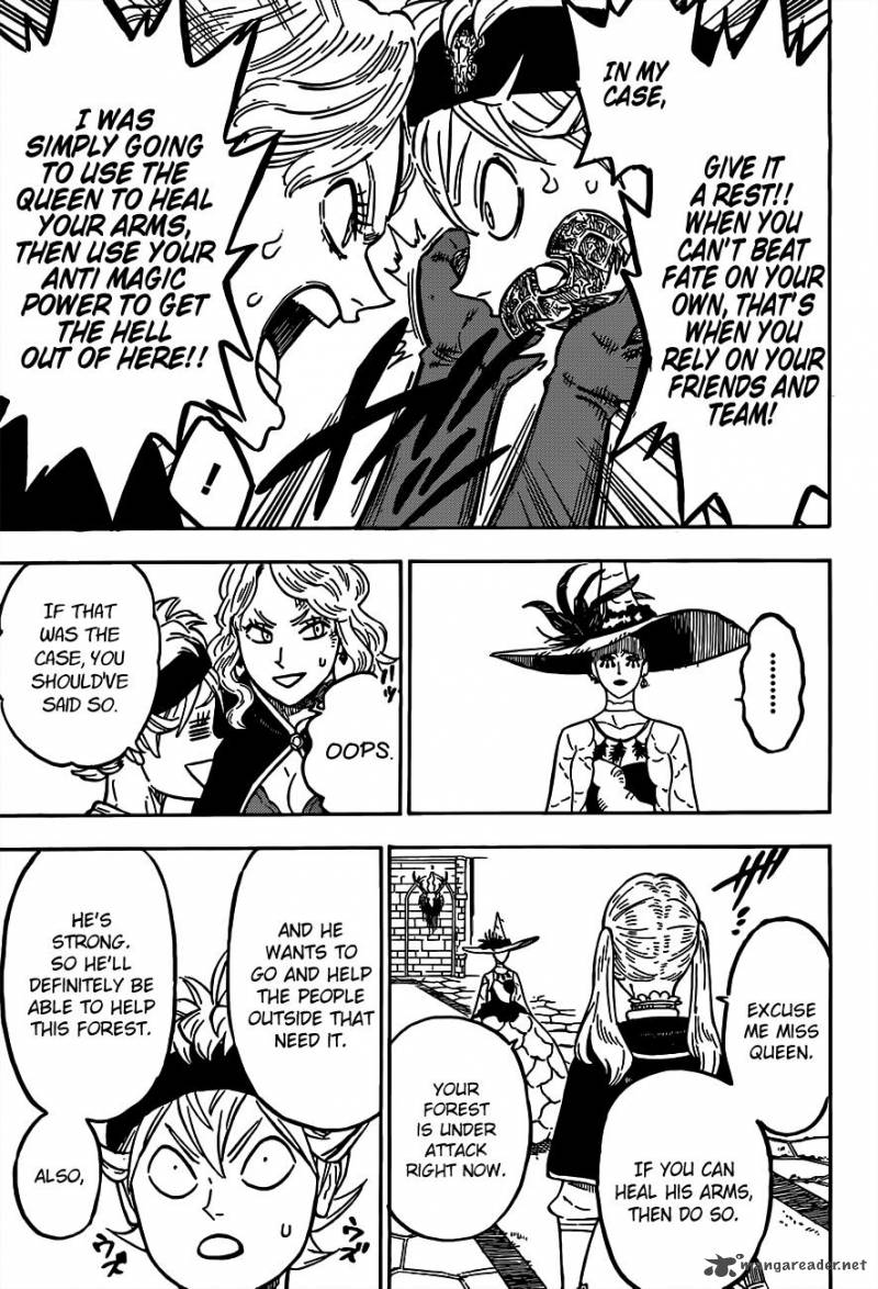 Black Clover Manga Chapter 84 page 15 - Decision at the Battlefield