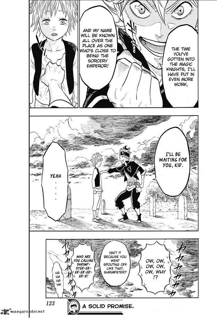 Black Clover Manga Chapter 9 page 19 - The Boy's Vow 2
