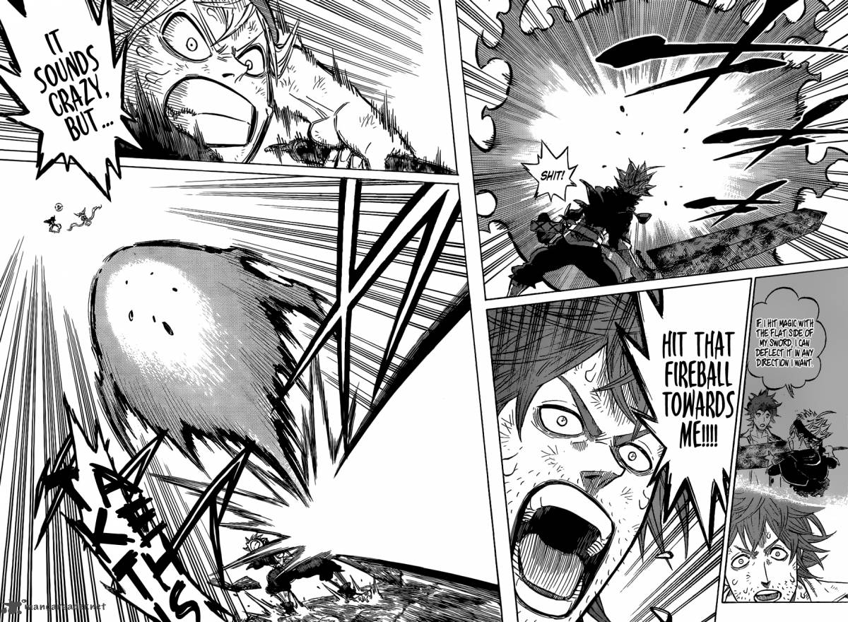 Black Clover Manga Chapter 91 page 14 - Fanatic Explosion