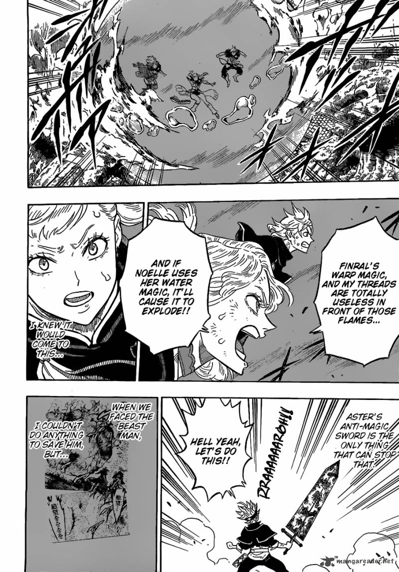 Black Clover Manga Chapter 92 page 16 - I Won't Let You Die