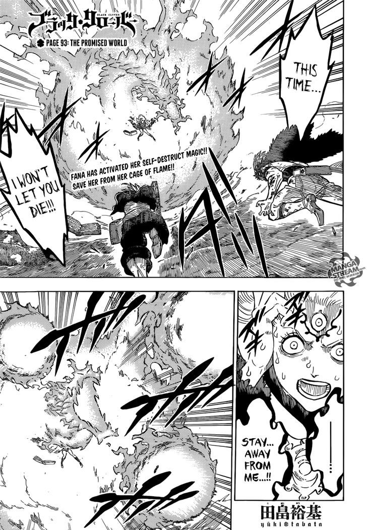 Black Clover Manga Chapter 93 page 1 - The Promised World