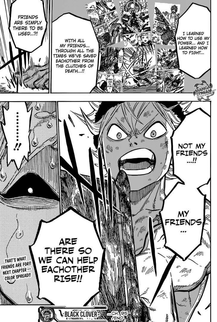 Black Clover Manga Chapter 95 page 16 - Those Who Boost Each Other Up