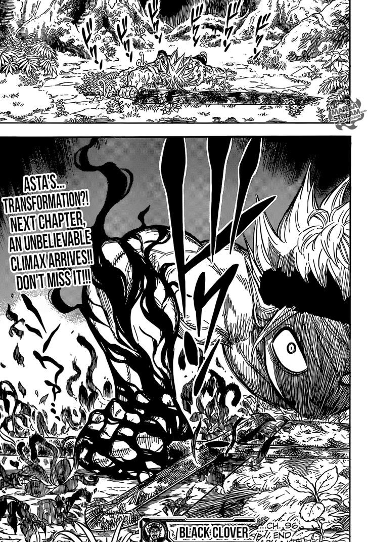 Black Clover Manga Chapter 96 page 17 - Transfiguration